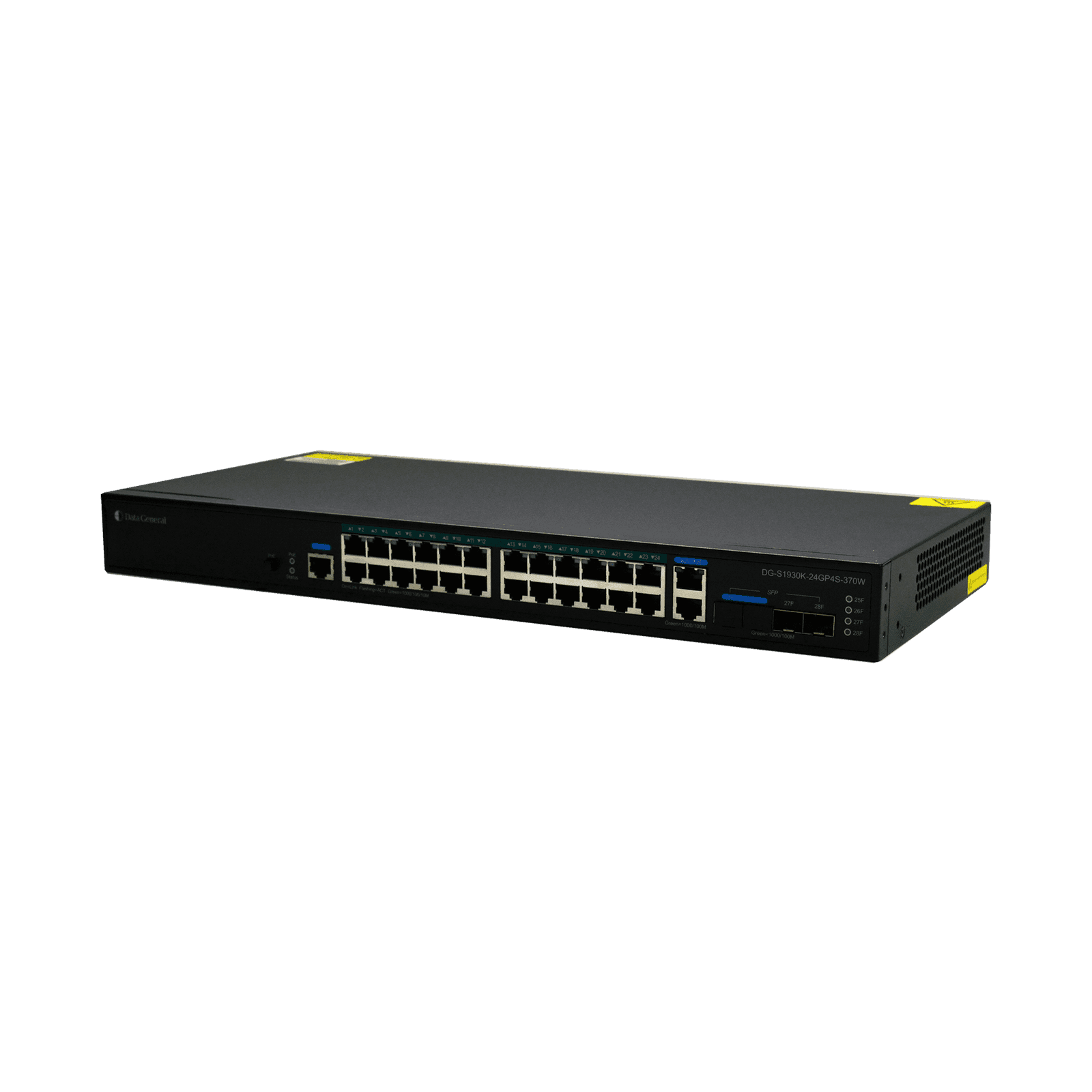 Data General DG-S1930K-24GP4S-370W - Switch L2 gigabit PoE 370w 24 puertos RJ45 PoE+ y 4 SFP - Imagen 2