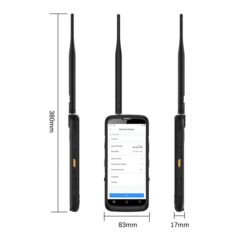 Milesight FT101 - Comprobador portátil de redes LoRaWAN - Imagen 3
