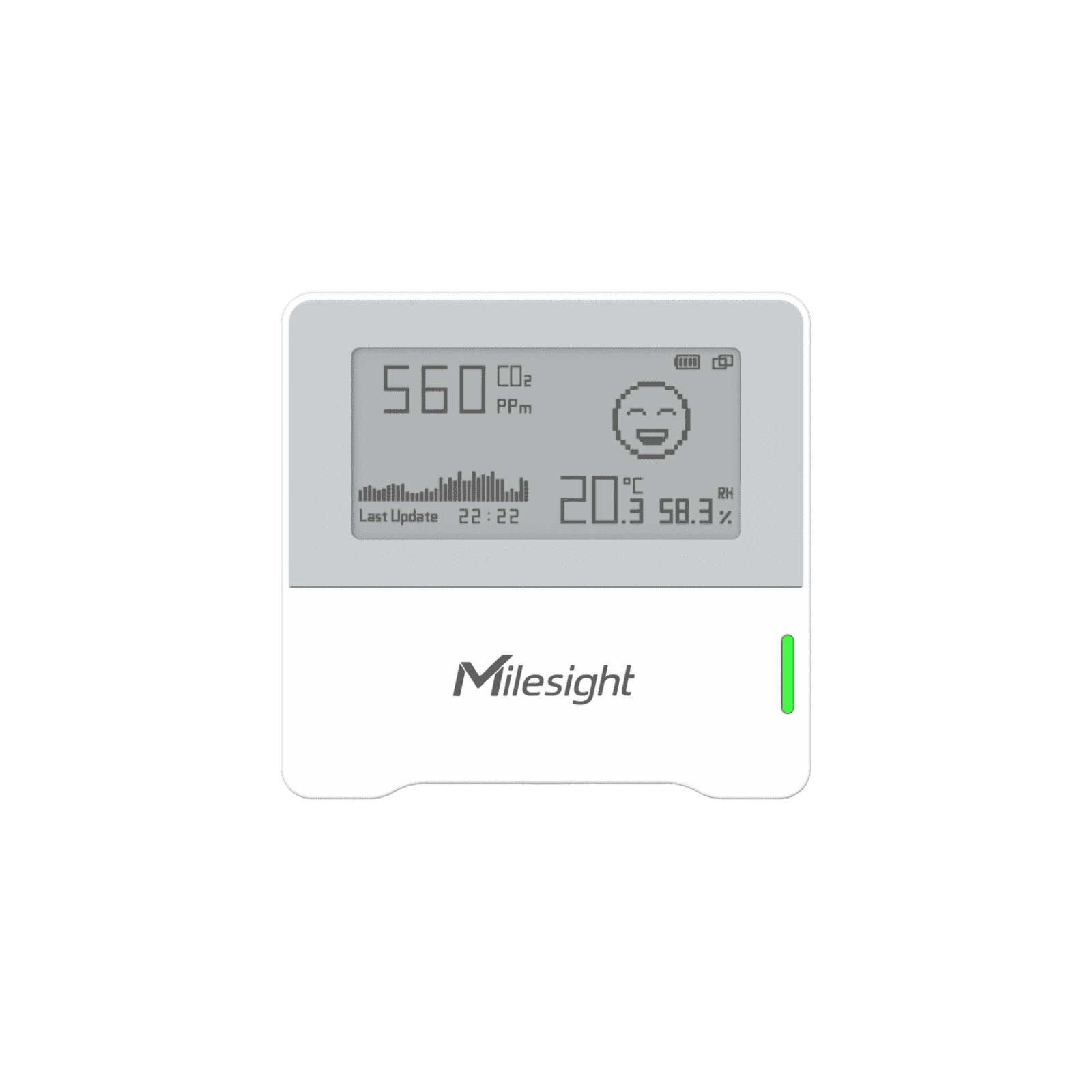 Milesight AM103 – Monitor de calidad del aire 3 en 1 LoRaWAN® con display - Imagen 2