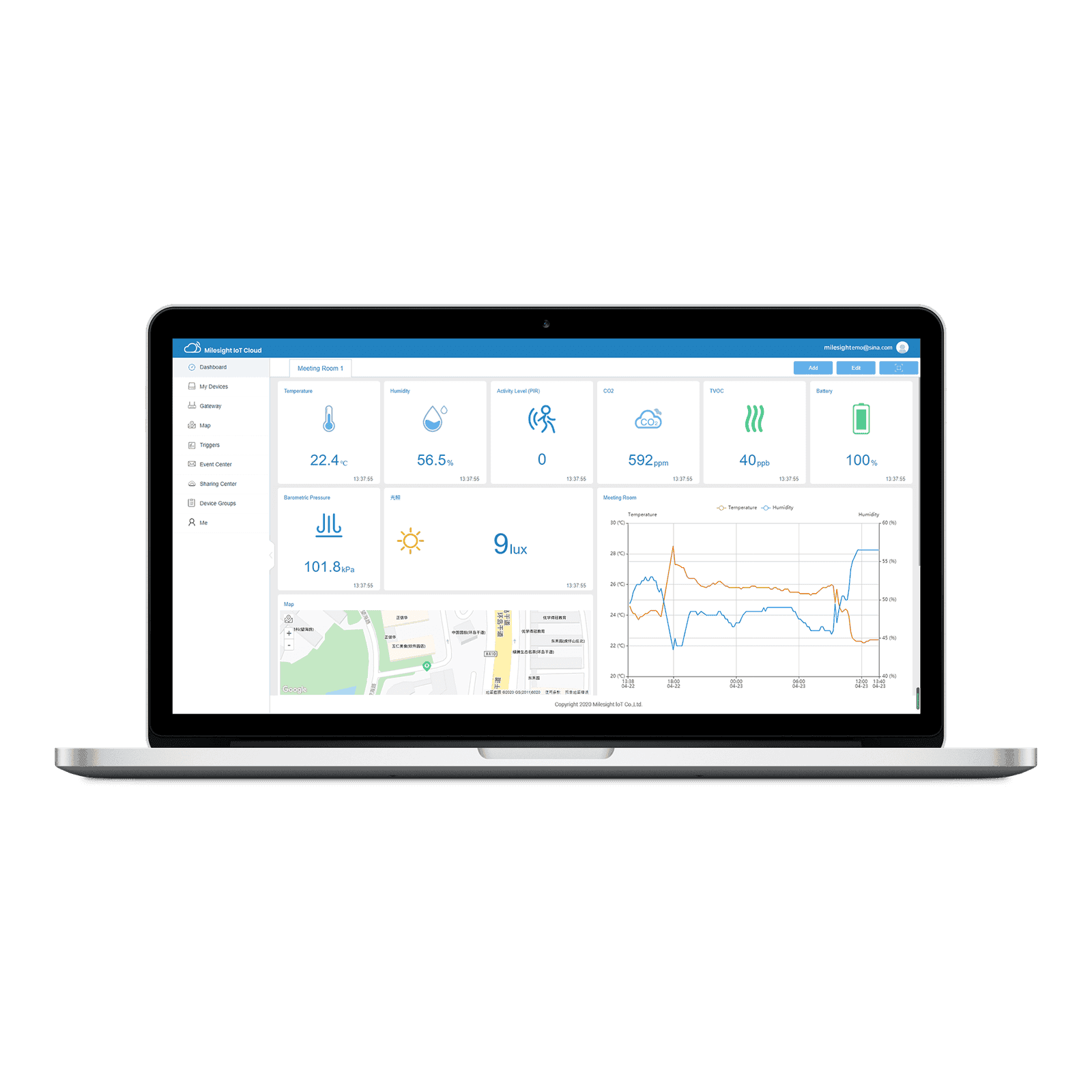 Milesight IoT Cloud Pro – Plataforma avanzada de gestión IoT - Imagen 2