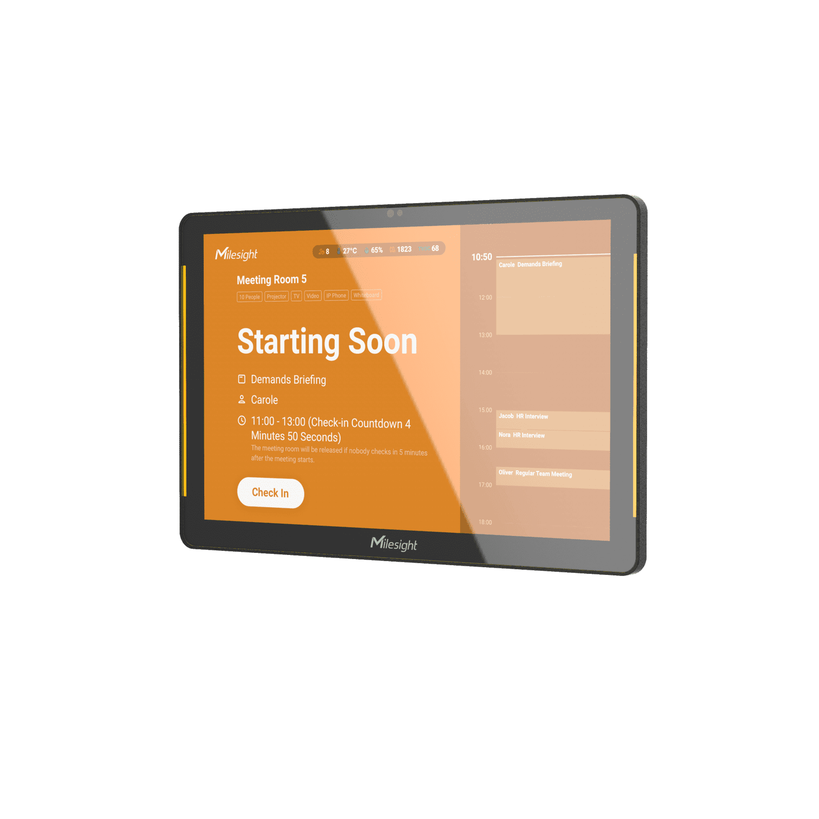 Milesight DS7610 – Pantalla de control LoRaWAN para supervisión y automatización - Imagen 7