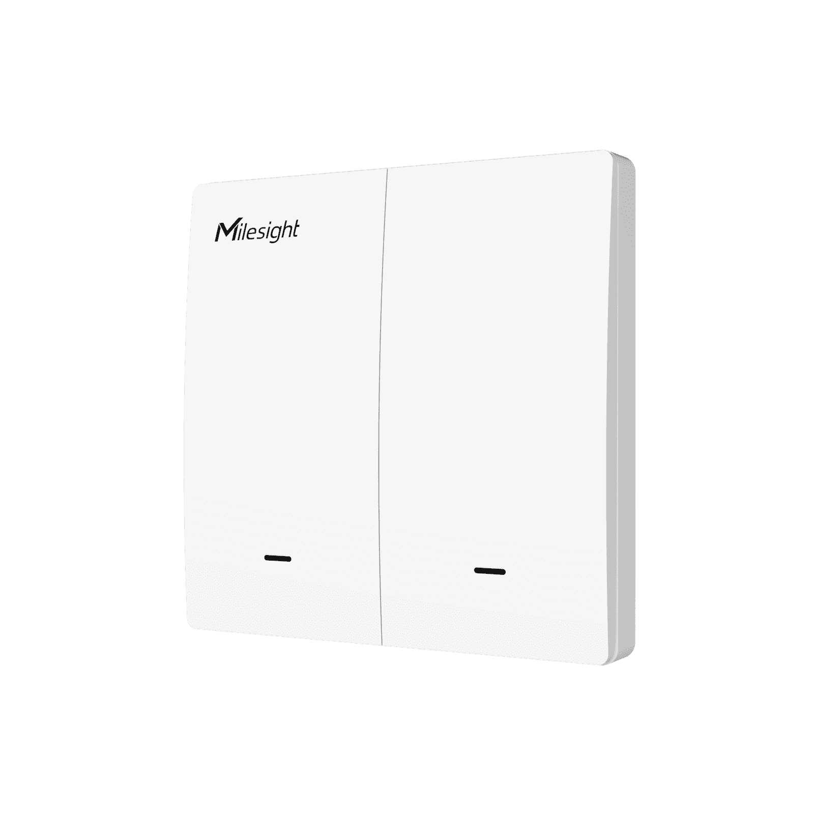 Milesight WS502-3WW11 - Interruptor de pared LoRaWAN de 2 canales - Imagen 2