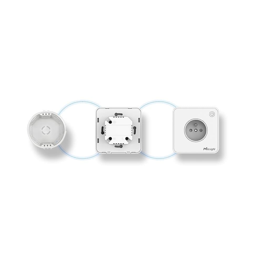 Milesight WS513 - Enchufe inteligente LoRaWAN de pared (16 A) - Imagen 4