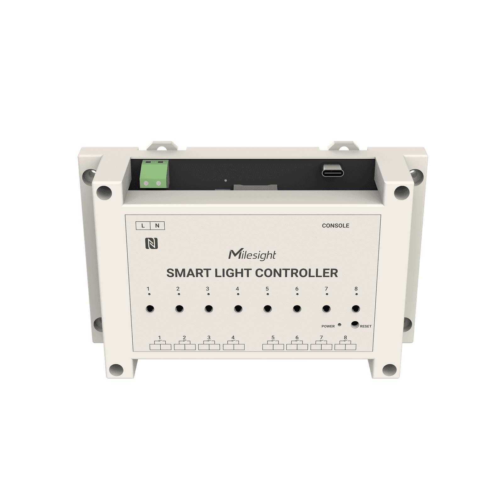 Milesight WS558-Switch - Controlador de iluminación LoRaWAN (8 circuitos) - Imagen 3