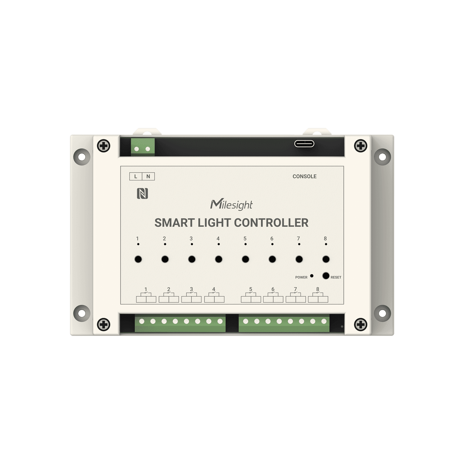 Milesight WS558-Switch - Controlador de iluminación LoRaWAN (8 circuitos) - Imagen 6