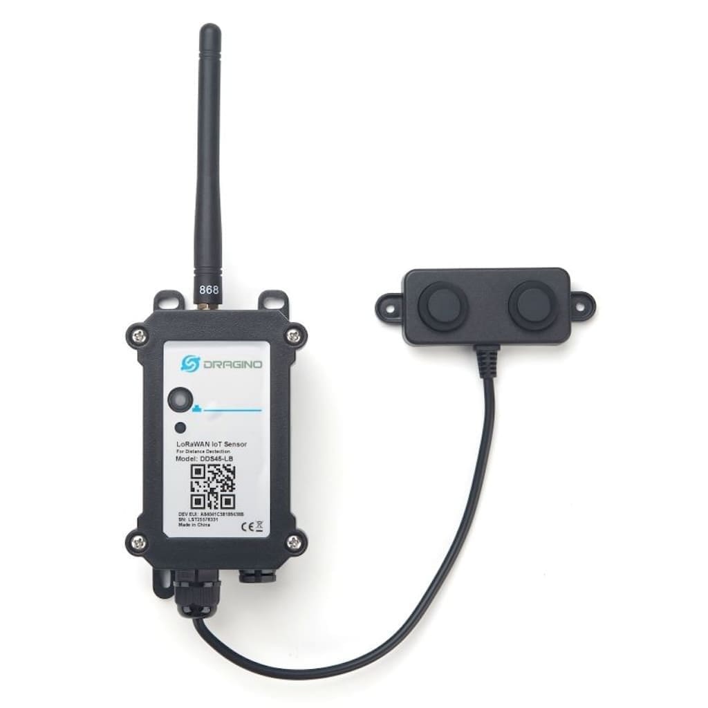 Dragino DDS45-LB-EU868 – Sensor de distancia LoRaWAN Ultrasonidos - Imagen 2
