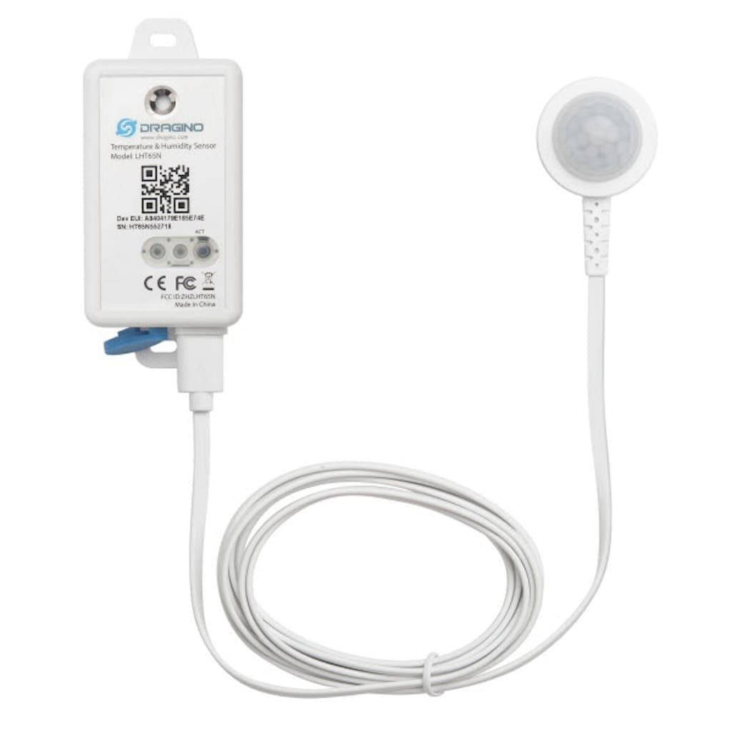Dragino LHT65N-PIR-EU868 – Nodo ambiental LoRaWAN con sensor PIR - Imagen 2