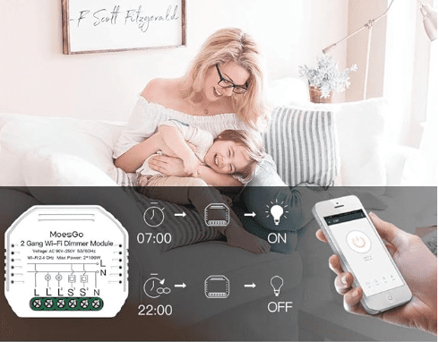 Micromódulo atenuador WiFi Smartlife SML-DMB01W | 230V - Imagen 3