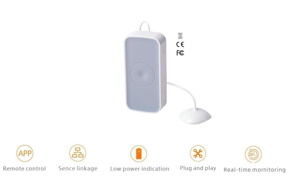 SmartLife HS1WL - Detector inteligente de fugas de agua | Zigbee - Imagen 3