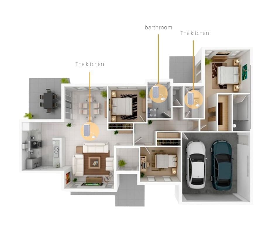 SmartLife HS1WL - Detector inteligente de fugas de agua | Zigbee - Imagen 8