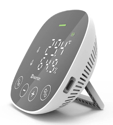 Medidor de calidad del aire Zigbee Smartlife | Sensor CO₂ Temperatura y Humedad - Imagen 2