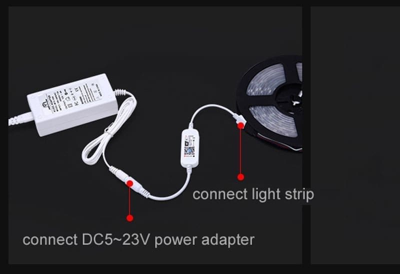 Tira LED WiFi Smartlife RGB 5 m con controlador | Tuya - Imagen 4