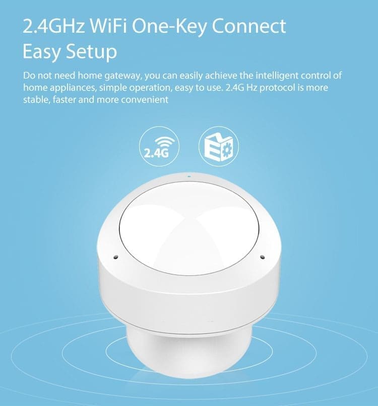SmartLife MS03W - Sensor de movimiento PIR | WiFi - Imagen 2