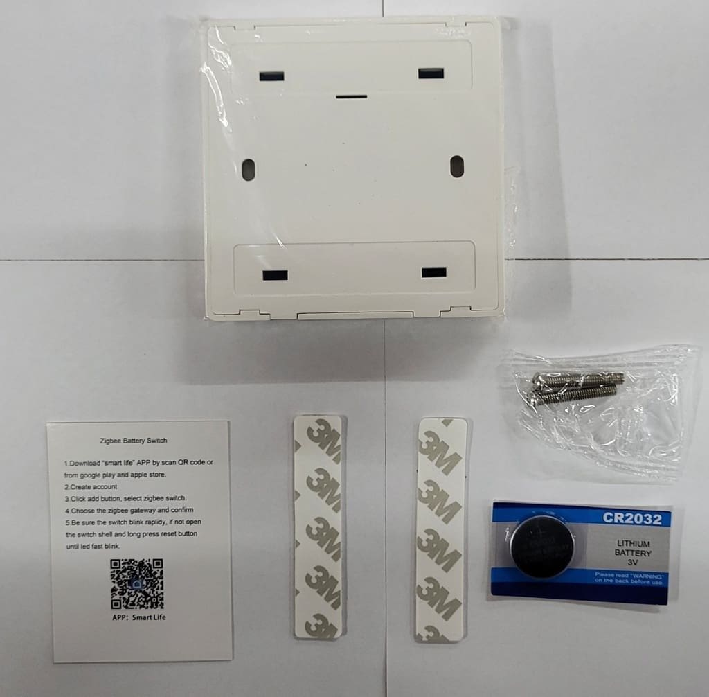 SmartLife PBS02ZBE - Interruptor inteligente con batería de 2 escenas | Zigbee - Imagen 3