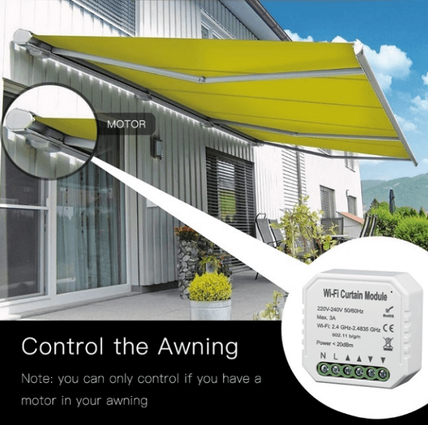 SmartLife QS-Zigbee-C01 - Micromódulo inteligente para automatización de cortinas y persianas | Zigbee - Imagen 2